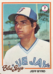 1978 Topps Baseball Cards      667     Jeff Byrd RC